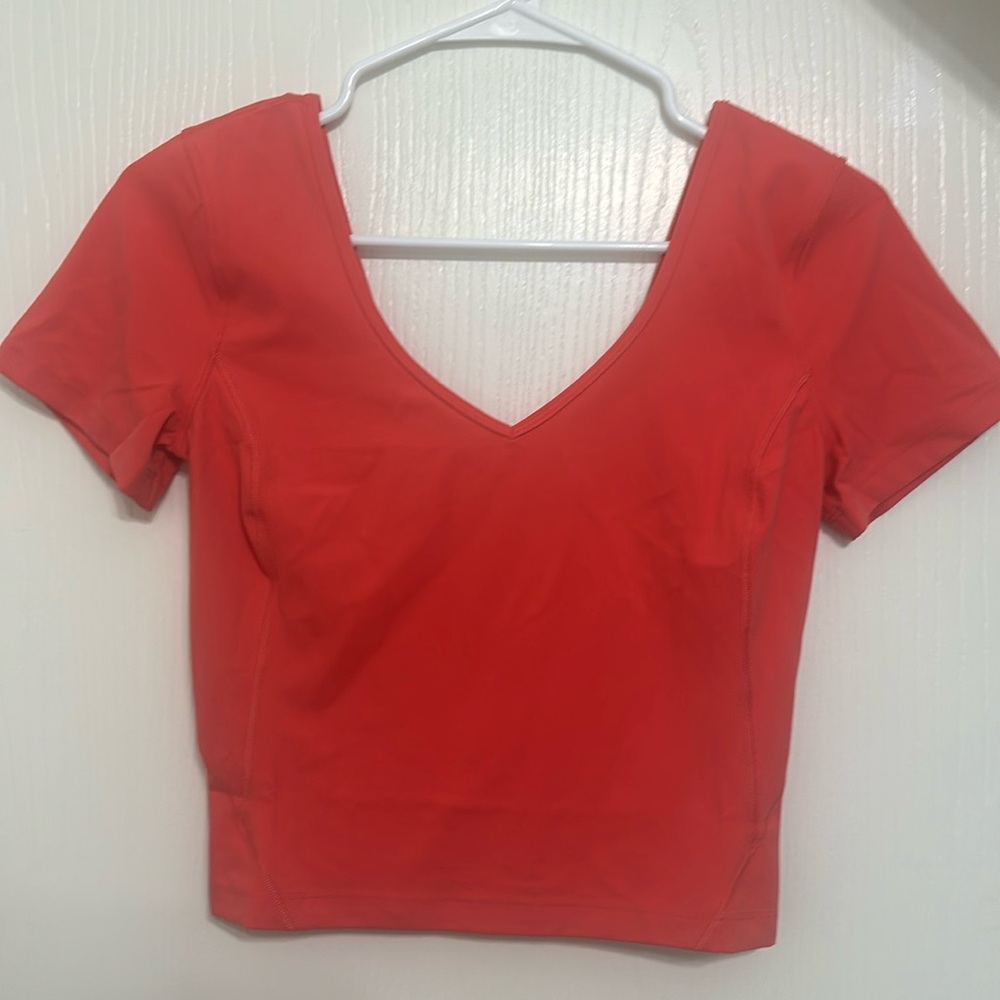 Lululemon Align Tee PLBR NWT Size 6